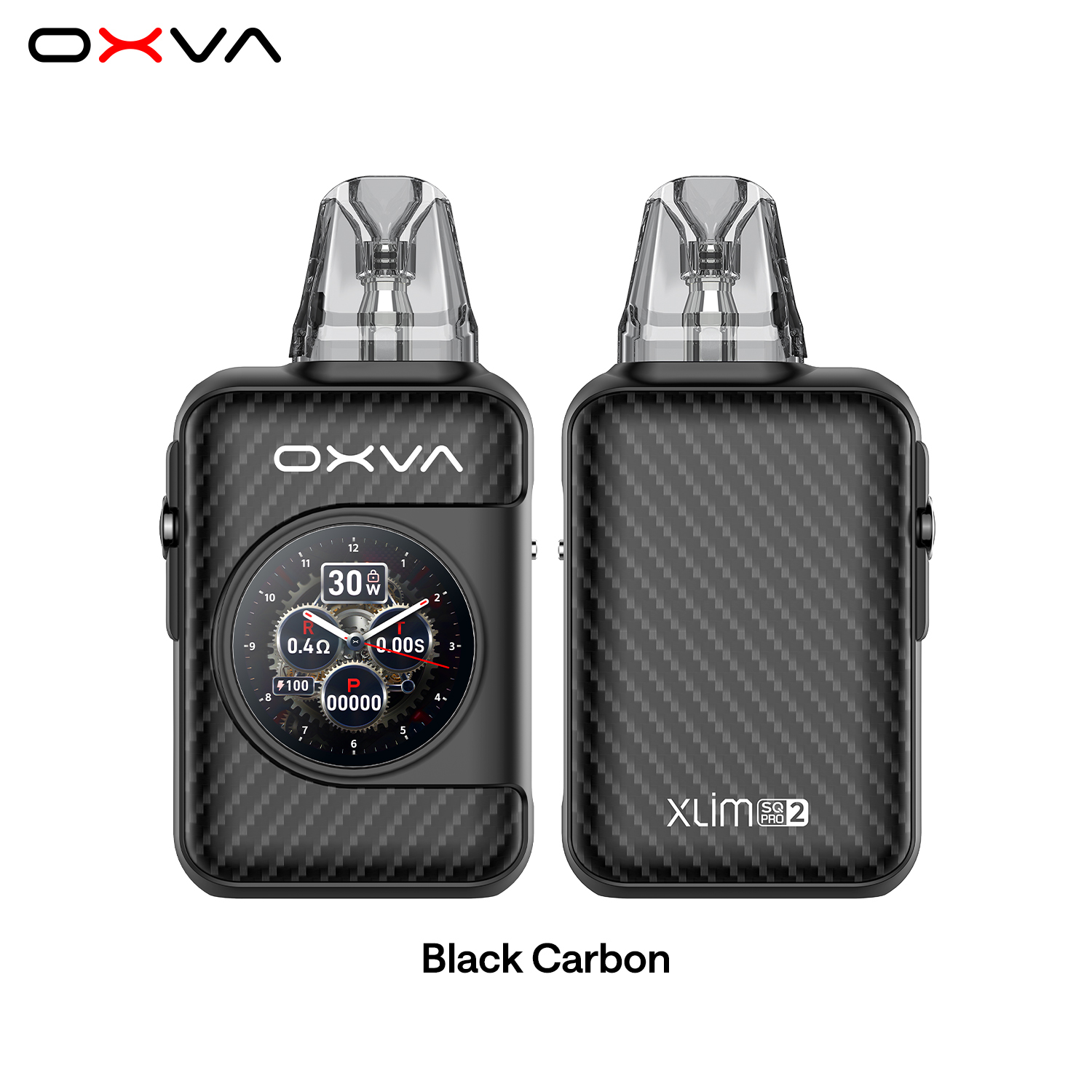 Black Carbon 02_OXVA XLIM SQ PRO 2_Touch Screen Pod