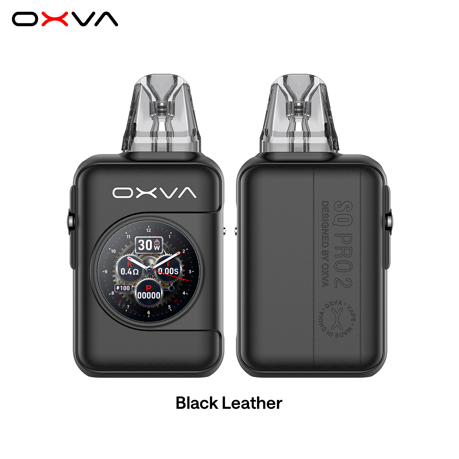 Black Leather 02_OXVA XLIM SQ PRO 2_Touch Screen Pod