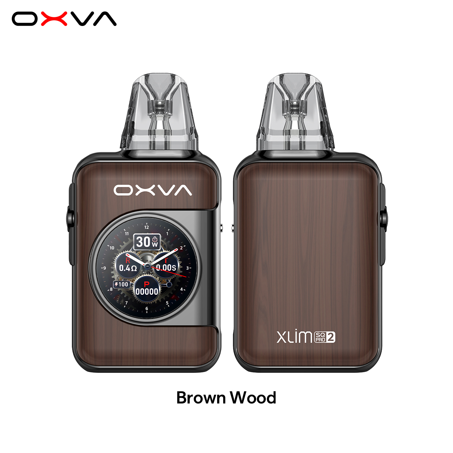 Brown Wood 02_OXVA XLIM SQ PRO 2_Touch Screen Pod