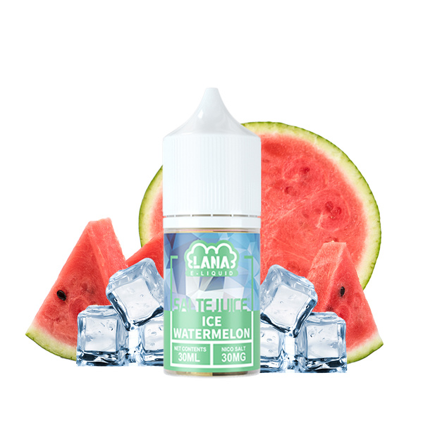 LANAVAPE_Nic_Salt_E_Liquid_E_Juice_Vape_Juice_with_ice_watermelon_flavor