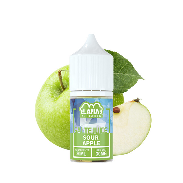 LANAVAPE_Nic_Salt_E_Liquid_E_Juice_Vape_Juice_with_sour_apple_flavor